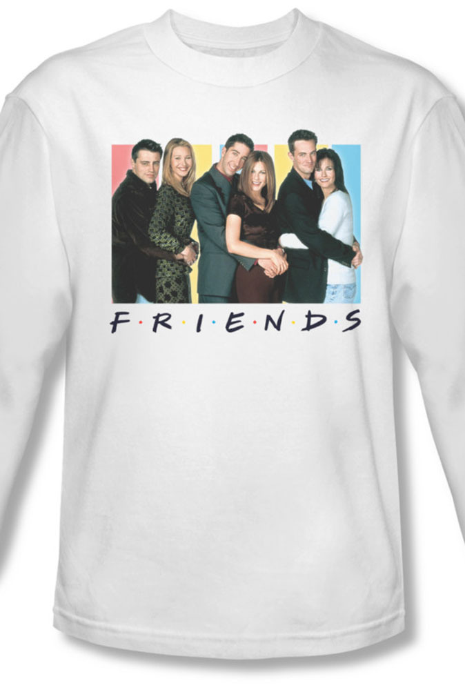 Friends T'shirt TV series New York Aniston Perry Cox Graphic Tee
