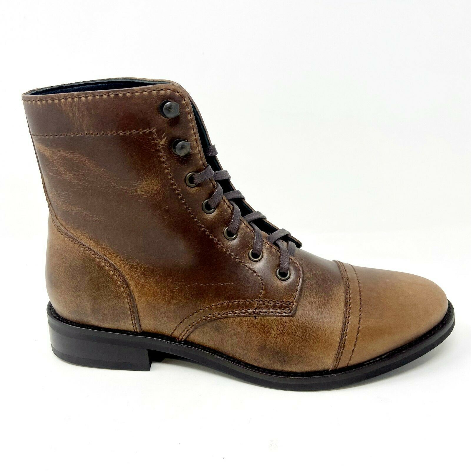 Thursday Boot Co Womens Natural Captain Boots Handcrafted Leather