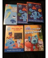 Rare OOP Blue&#39;s Clues DVD Lot of 5 Nick Jr. - $27.22