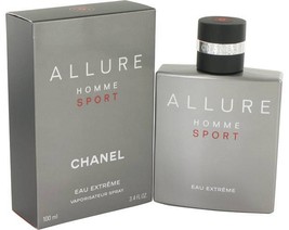 Chanel Allure Homme Sport Eau Extreme Cologne 3.4 Oz Eau De Parfum Spray image 3