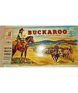 Vintage 1947 Milton Bradley Buckaroo Cowboy Roundup Board Game - $70.11