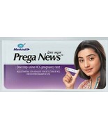 PREGA NEWS PREGNANCY CHECK KIT TEST STRIPS  HOME URINE KIT, ( 5  PACKS )... - $12.38