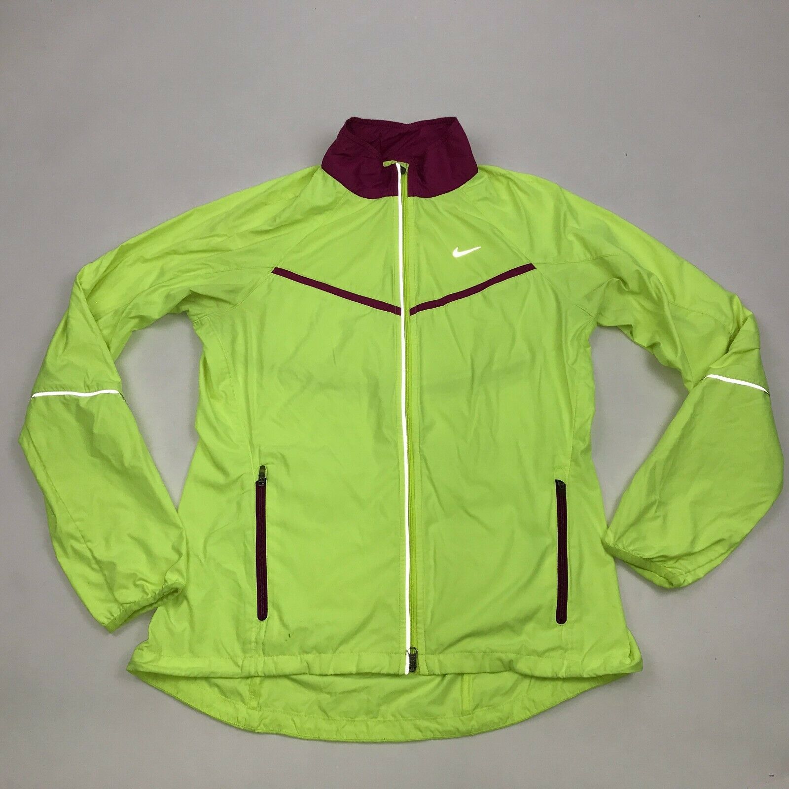 neon green nike jacket