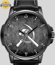 Soviet Hammer Sickle Communism USSR Beautiful Unique Wrist Watch - $54.99