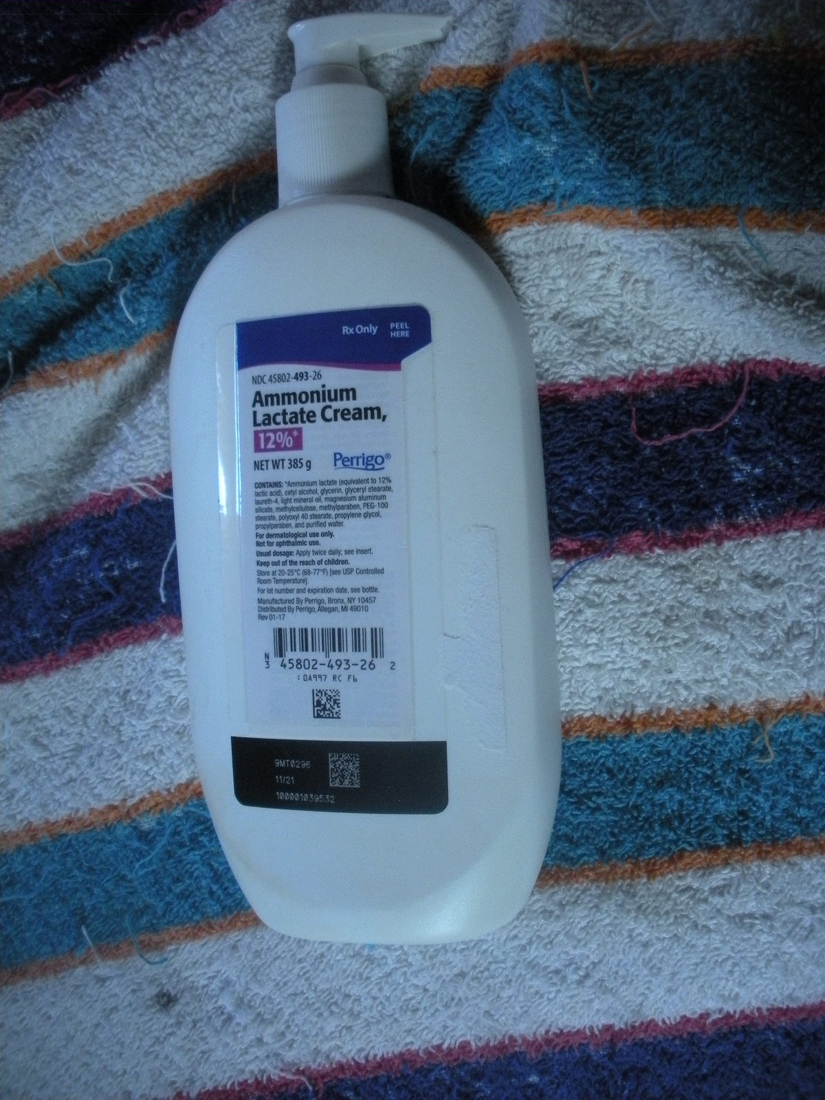 Ammonium Lactate Lotion 12, 385 Grams Foot Creams & Treatments