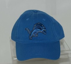 Team Apparel NFL Detroit Lions Blue Adjustable Embroidered Logo Hat image 1