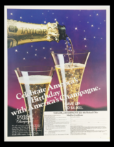 1984 Taylor New York Style Champagne Circular Coupon Advertisement - $18.95