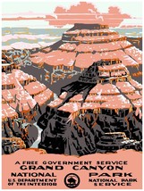 330 Art Decor POSTER.Graphics to decorate home office.Grand Canyon National Park - $15.68+