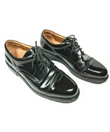 Johnston &amp; Murphy Passport Cap Toe Derby Mens 10 M Black Leather Shoes I... - $37.63