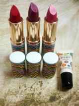 Set of 3 SMASHBOX Be Legendary lipsticks raspberry true red deep berry creams   - $25.00