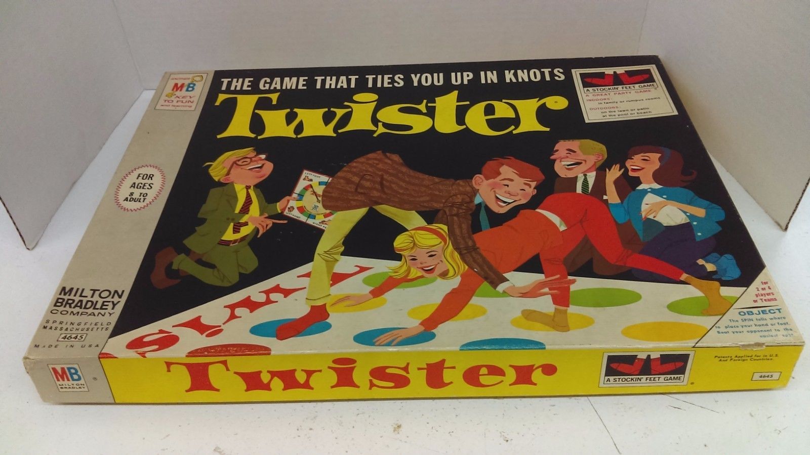 Vintage 1966 Milton Bradley Twister Game 1st And 12 Similar Items Vintage 1966 Milton Bradley Twister Game 1st And 12 Similar Items