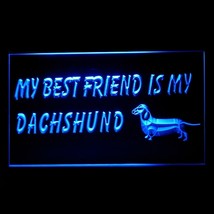 210251B Best Friend Dachshund Dog love puppy Pet various Bright LED Light Sign - $21.99