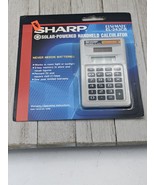 Sharp Solar Powered Elsi Mate EL-243CB Handheld Calculator NEW - $12.95