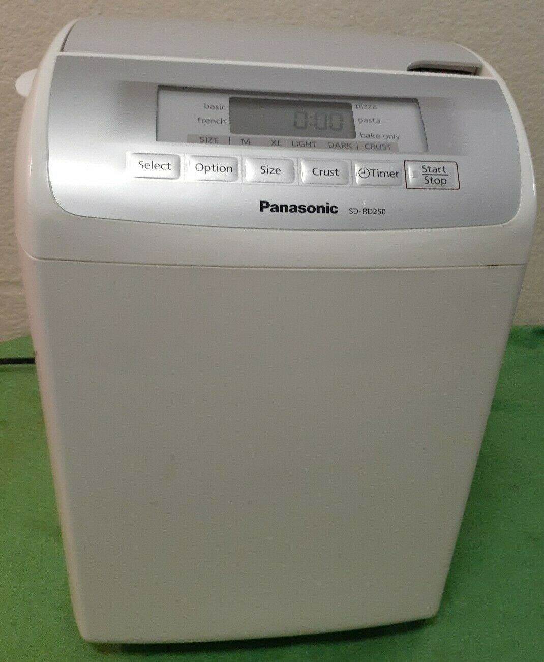 Panasonic Bread Maker Machine SDRD250 Programmable Scratch Resistant 6