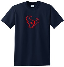 Houston Texans T-shirt Navy Blue Houston Texans Tee - $17.77