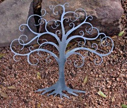 Swirled tree of life metal wall DECOR by HGMW 33.7cm width x - $42.97