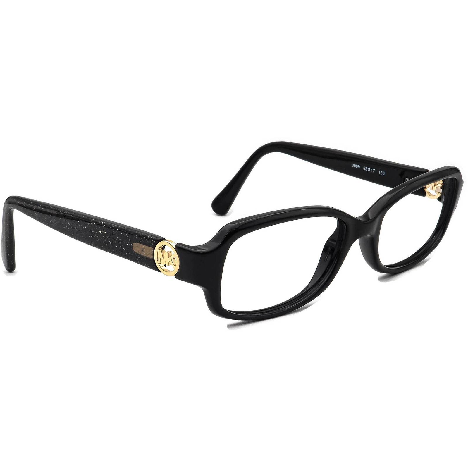 Michael Kors Eyeglasses Mk 8015 Tabitha V 3099 Black B Shape Frame 52