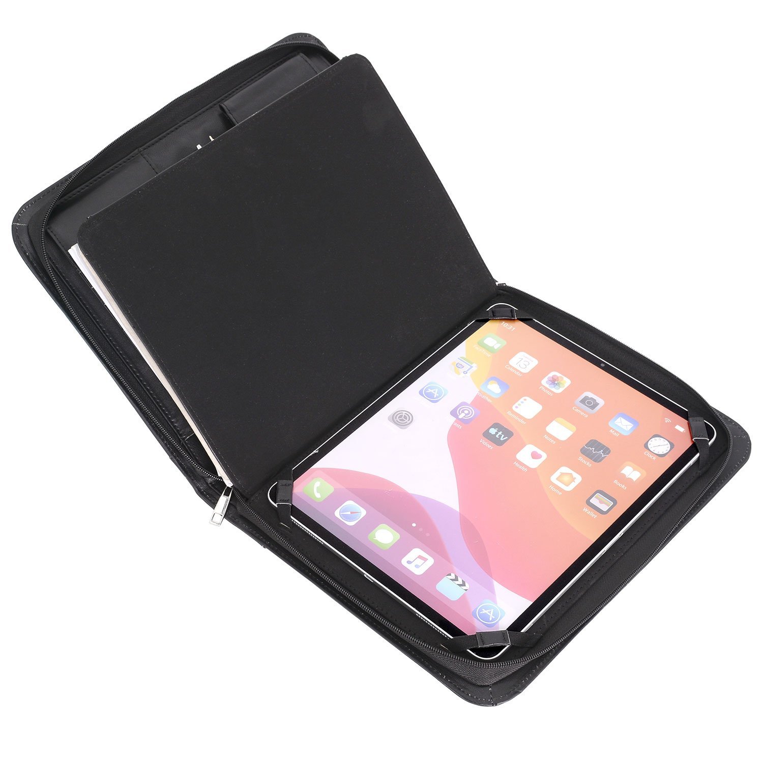 Leather Organizer Padfolio iPad Portfolio Cases, Covers, Keyboard Folios