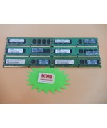 6GB (6X1GB) DDR2 PC2-5300U Desktop Memory RAM From Mixed Brands - $10.93