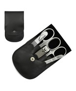 Giesen &amp; Forsthoff Timor 5-piece Quality Manicure Set Black Leather Case... - £51.12 GBP
