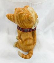Little Paws Cat Figurine Marmalade Sculpted Pet 347-LP-MAR Ceramistone Tabby image 7