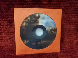 LORD OF THE RINGS THE TWO TOWERS DVD - $2.79