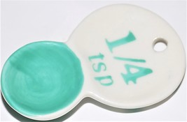 Anthropologie 1/4 Color Tab Replacement Measuring Spoon Teal - $12.99