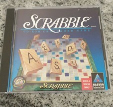 Scrabble (1996)  PC, 1996 CD-ROM Crossword Game Windows 3.1 95 MAC Compu... - $11.83