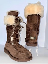 Ugg Brown Lace Up Boots; Women's Size 7 - $160.00