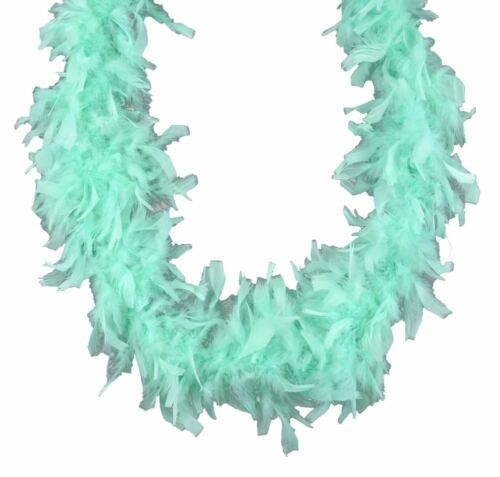 Midwest/aeromax - Mint green 45 gm 72 in 6 ft chandelle feather boa
