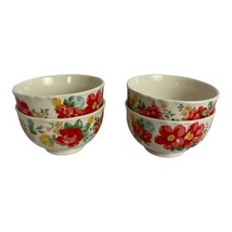 The Pioneer Woman Vintage Floral 4-Piece Footed Bowl Set 6&quot; Replacement ... - $42.39