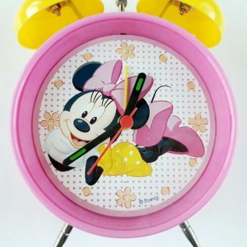 Disney Minnie Mouse Alarm Desk Clock Pink and similar items