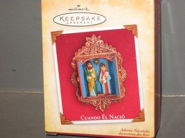 Hallmark Keepsake Ornament Cuando El Nacio New Unopened Perfect - $8.86