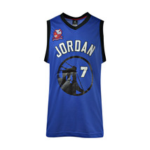 Air Jordan Melo M8 Men&#39;s T-Shirt Navy Blue-Red 437297-493 - $34.95