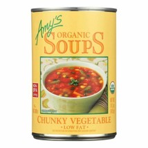 Amy&#39;s - Organic Chunky Vegetable Soup - Case Of 12 - 14.3 Oz - $66.96