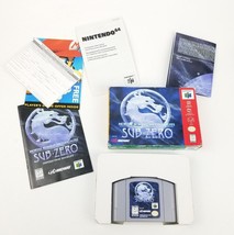 Mortal Kombat Mythologies Sub-Zero N64 Complete with Box Map Manual and ... - $188.09