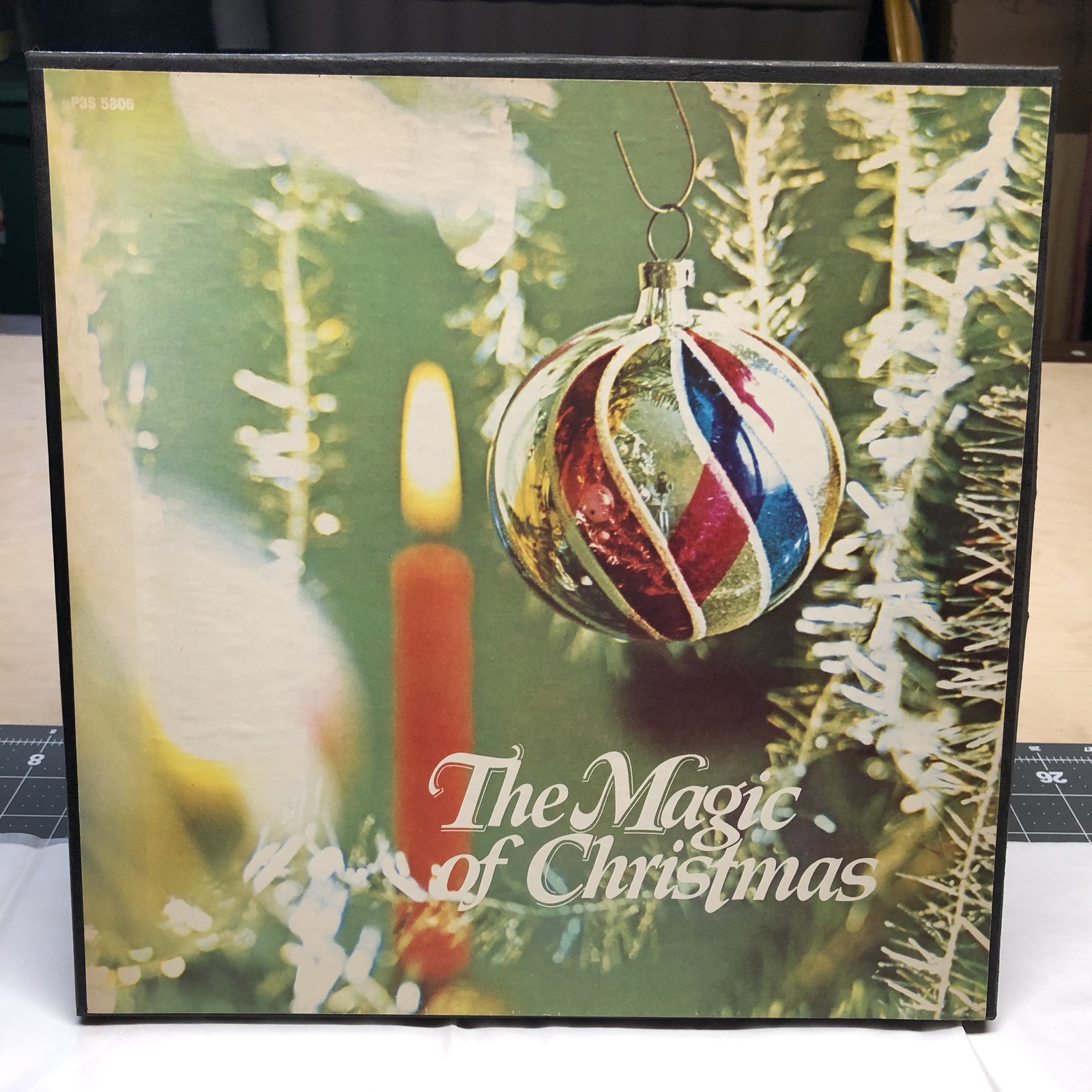 Vintage 1972 The Magic of Christmas Vinyl LP 33 Album Boxed Set ~3 x 12" Records - Records