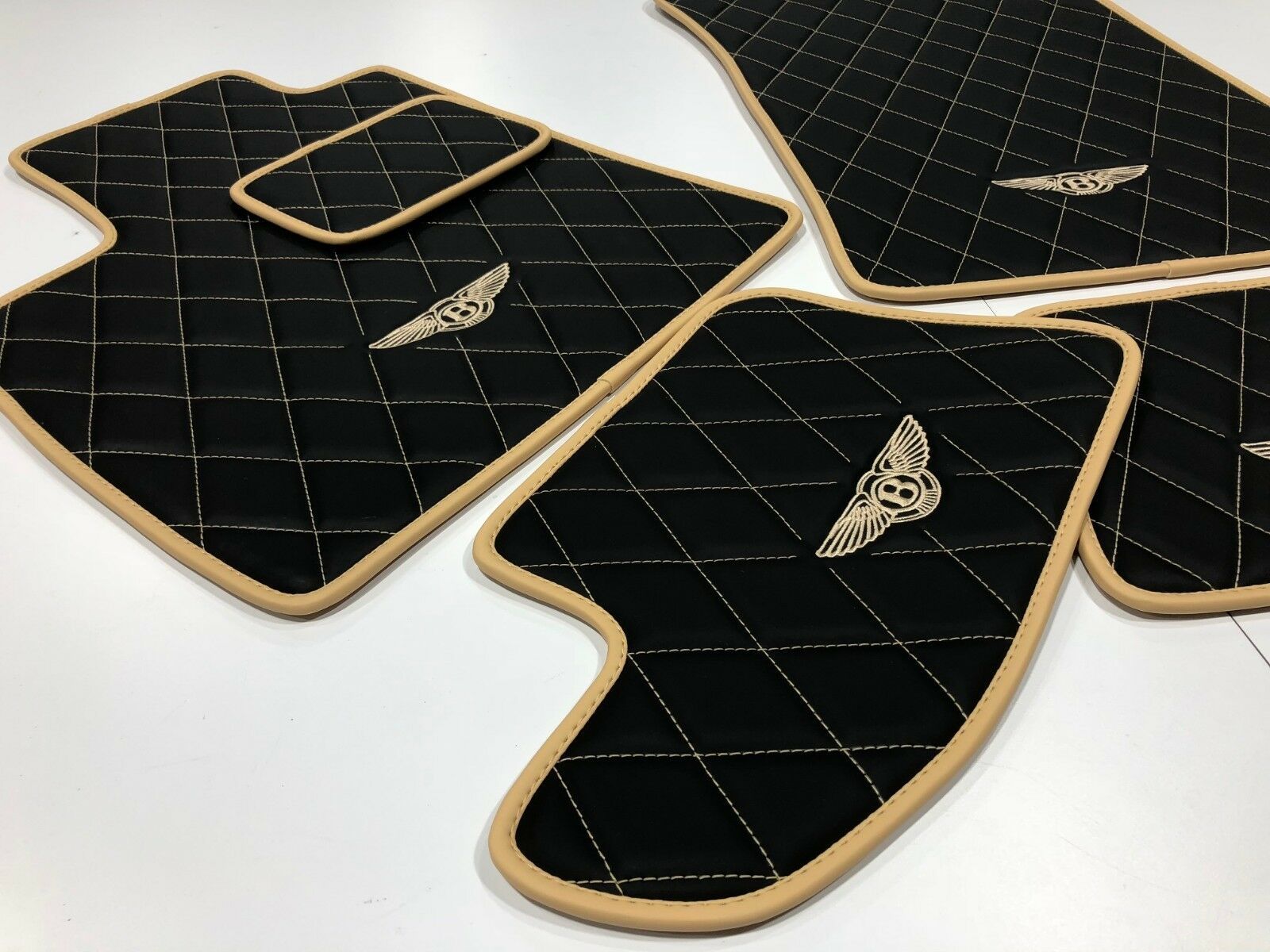 Bentley Continental, Mulsane, Flying Spur Eco Leather Floor Mats 2006