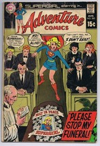 Adventure Comics #383 ORIGINAL Vintage 1969 DC Comics Supergirl image 1