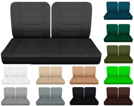 Car Seat covers Fits 1960 to 1967 Chevy Impala Front 50/50 top and solid bottom - $79.99