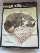 Bucilla Cat Napping Mail Holder Shelf Decor Plastic Canvas Kit 10" x 11" SEALED - $49.49