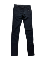 Rag & Bone Women Soft Skinny Legging Denim Black Plush Jeans 24 USA Stretch image 5