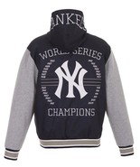 MLB  New York Yankees Champion  JH Design Reversible Fleece Hooded Jacke... - $149.99