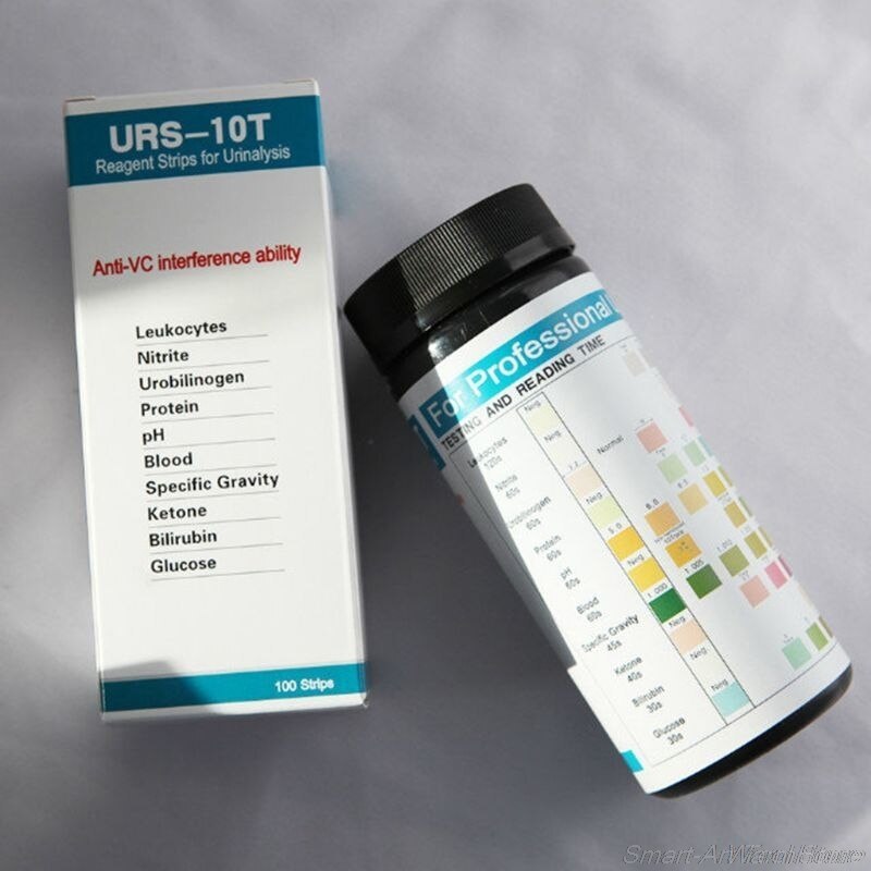 100 Strips Urs 10t Urinalysis Reagent Strips 10 Paeters Urine Test Strip Leukocy Other Garden 3622