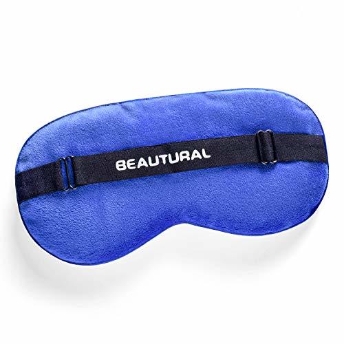 Beautural Moist Heat Eye Compress, Microwave Hot Eye Mask for Dry Eye
