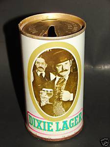 DIXIE LAGER Steel Beer Can New Orleans Louisiana - $9.99
