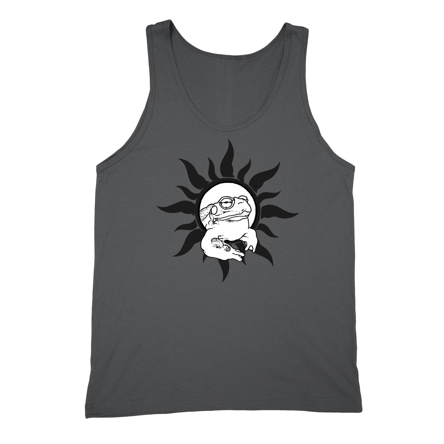 Image of The Church Of The Toad Of Light Shirt Psychedelic Toad Venom Unisex Charcoal Tan