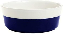 New WAGGO Dipper BOWL Midnight Blue DOG DISH Ceramic Silicone Medium 2.7... - $28.04