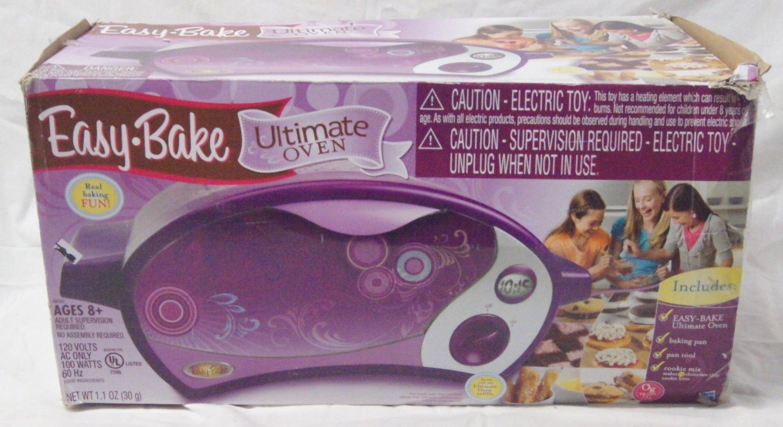 Easy Bake Oven Ultimate Purple With Spatula Original Box Kitchens