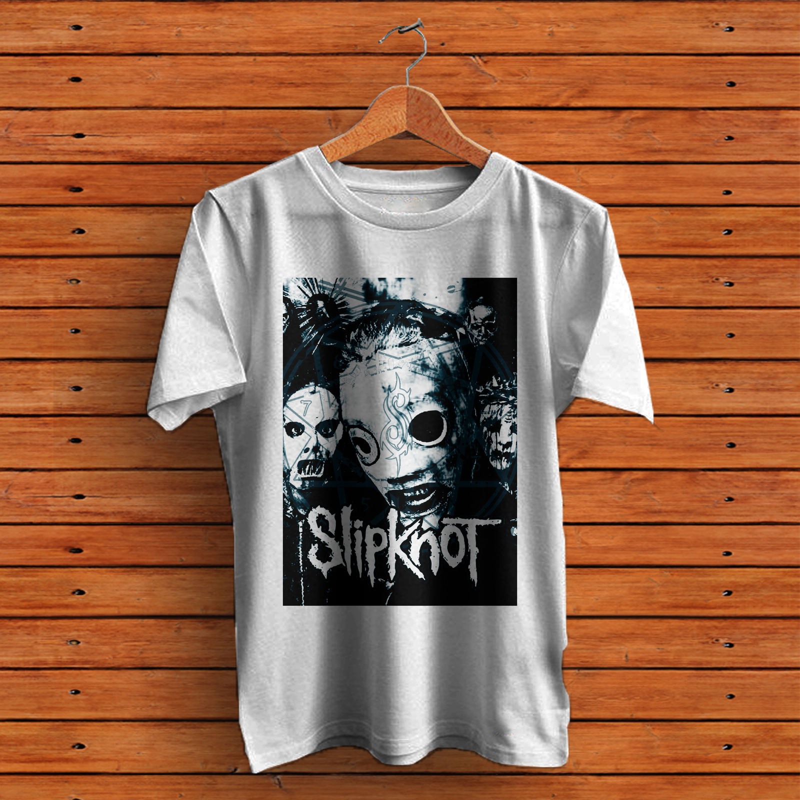 Tshirt White 1slipknot - T-Shirts